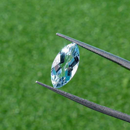 Thaigems พลอยสกายบลูโทพาส (Sky Blue Topaz)