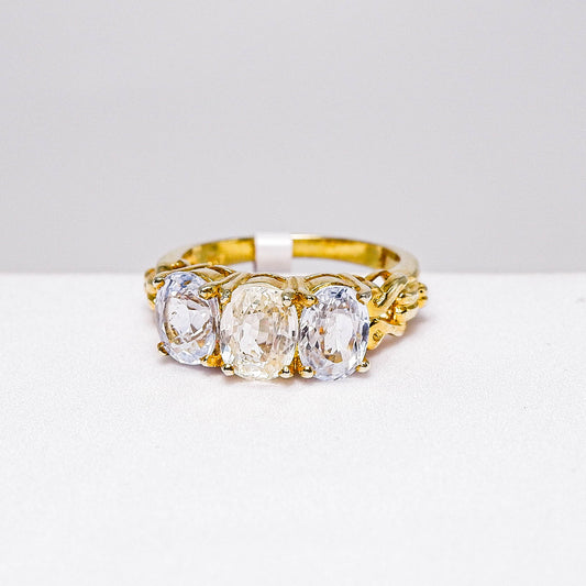 แหวนเงินแท้ 925 ฝังพลอย ซีลอนศรีลังกา (Ceylon Sapphire)